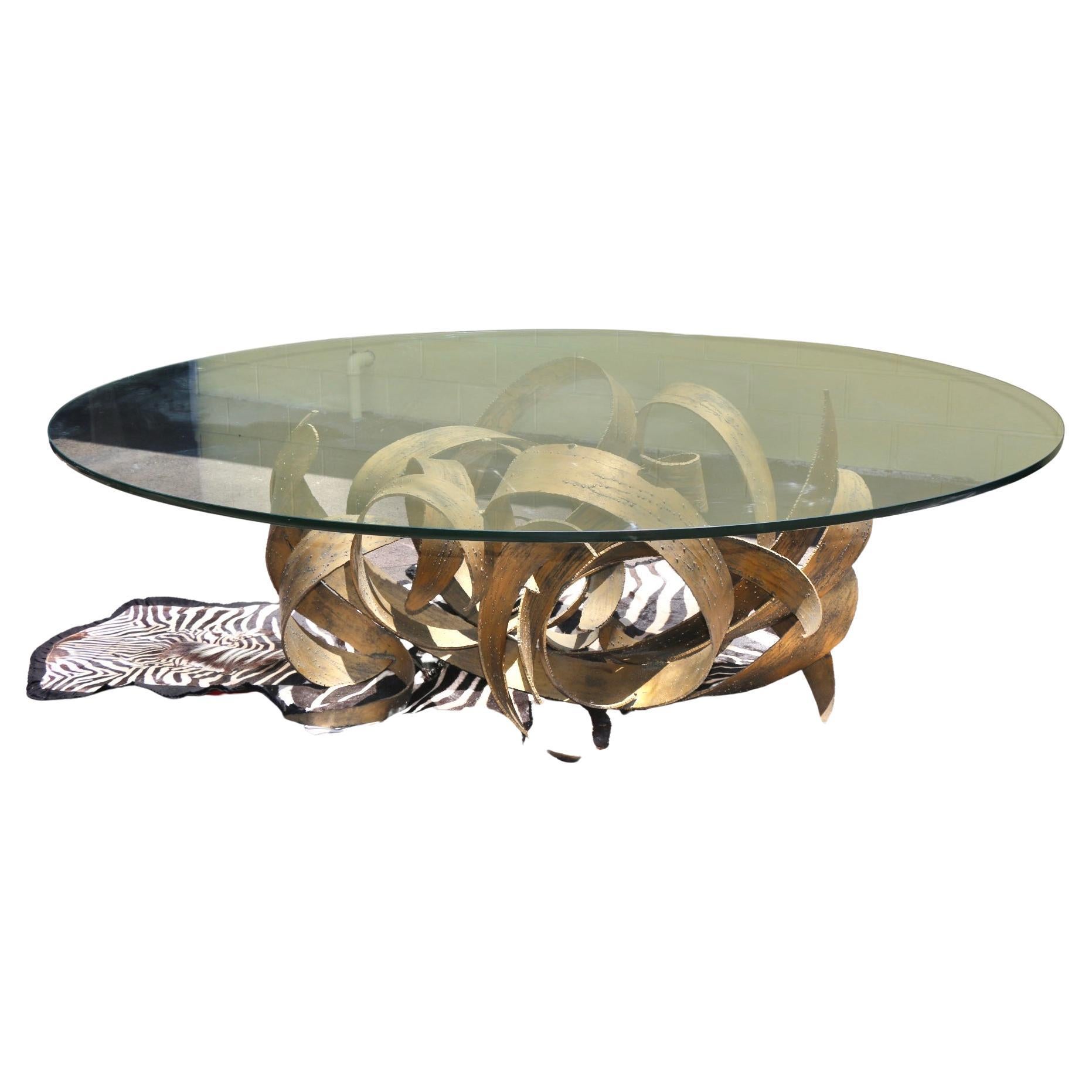 Large Round Dining Table by Rudd Thygesen and Johnny Sorensen For Sale