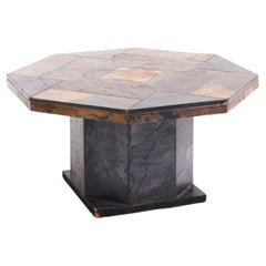 Brutalist Lava Stone Coffee Table