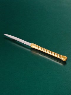 Coupe-papier brutaliste de David Marshall, bronze, Espagne, années 1970