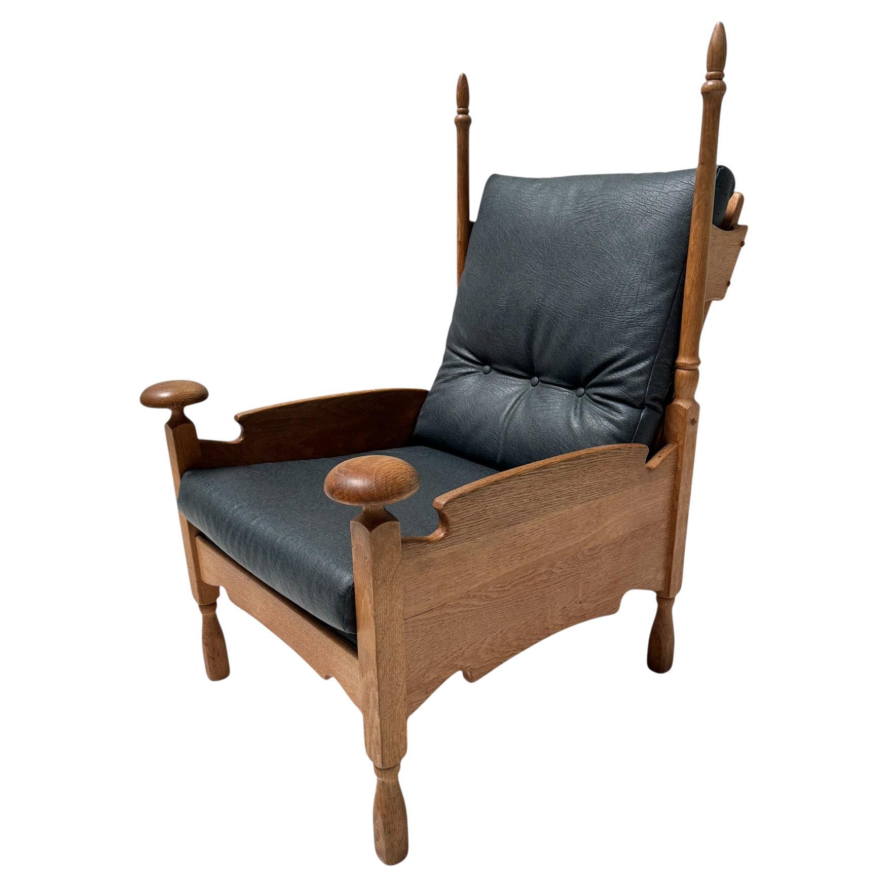 Chaise longue brutaliste d'Abraham Sprij pour Sprij Furniture Holland, années 1960 en vente