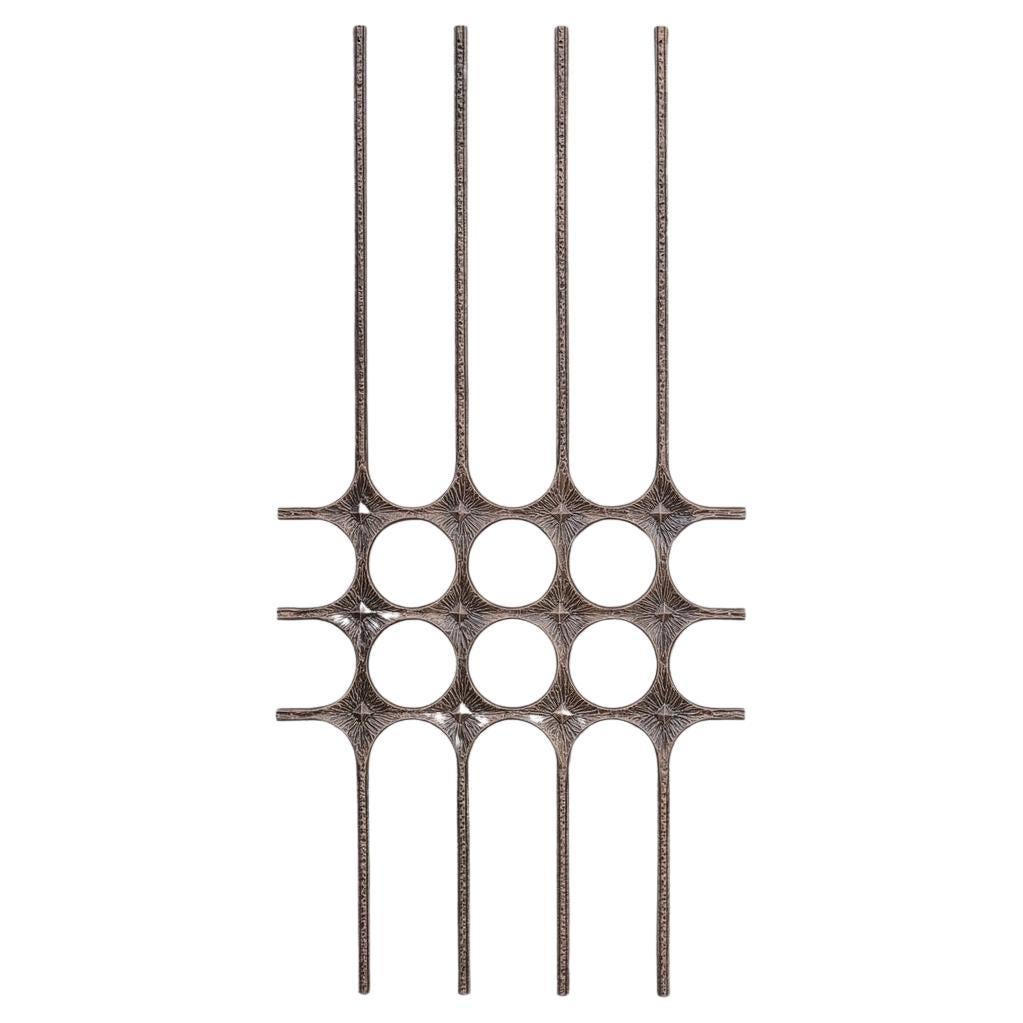 Brutalist Metal Mid-Century Wall Hanging or Decorative Artwork (No.2) For Sale