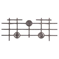 Brutalist Metal Mid-Century Wall Hanging or Decorative Artwork 'No.3'