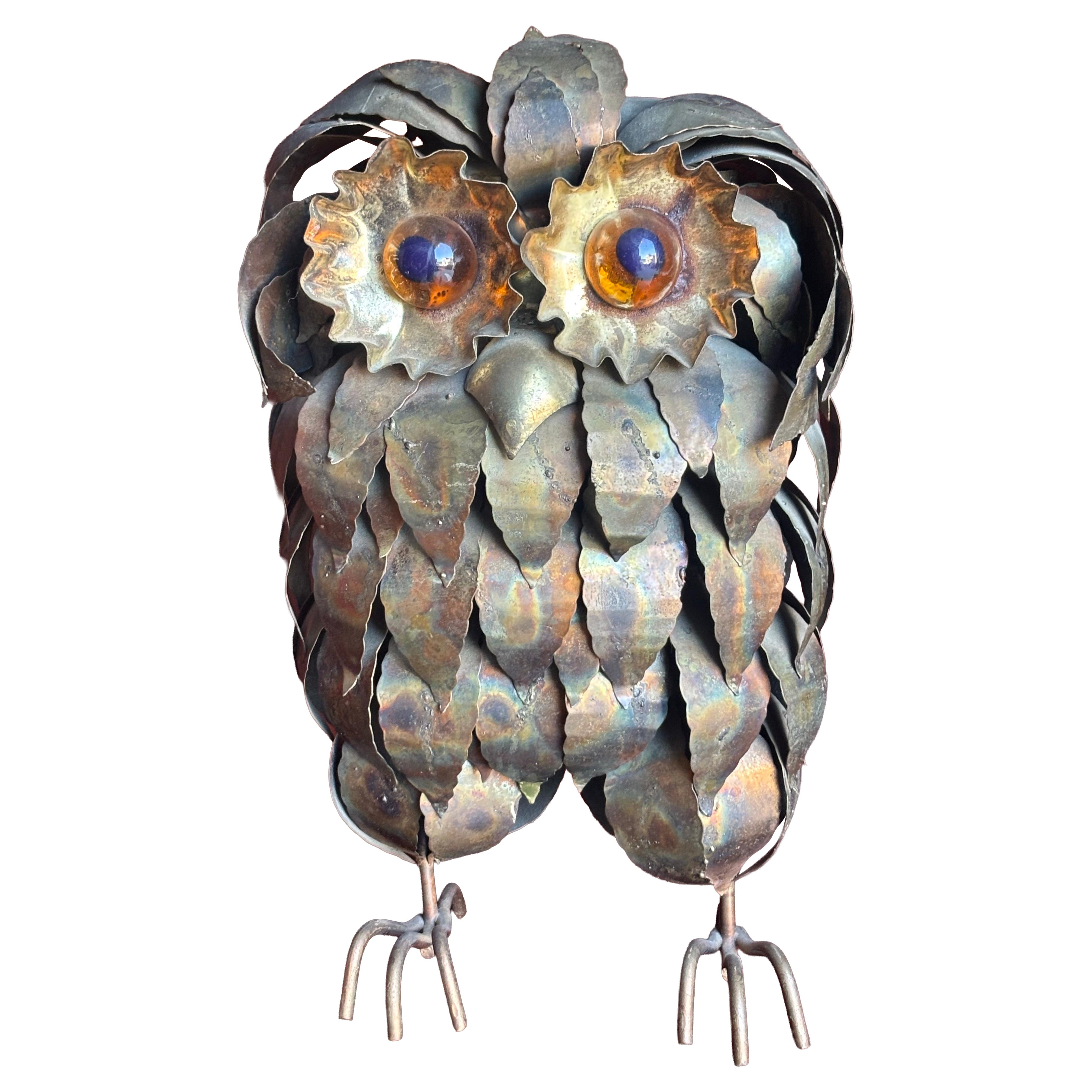 Brutalist Metal Owl