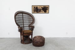 Heavily Textured Framed Brutalist Metal Wall Sculpture by Henrik Horst, 1970's