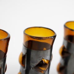 Brutalist Mexican Modern Tequila Caballitos by Feders