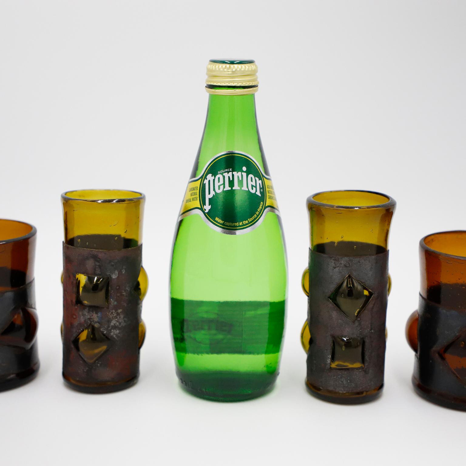 Modernes mexikanisches Tequila-Gläser-Set aus dem Brutalismus von Feders im Zustand „Relativ gut“ im Angebot in Mexico City, CDMX