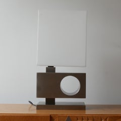 Belgische Midcentury-Tischlampe im Brutalismus-Stil