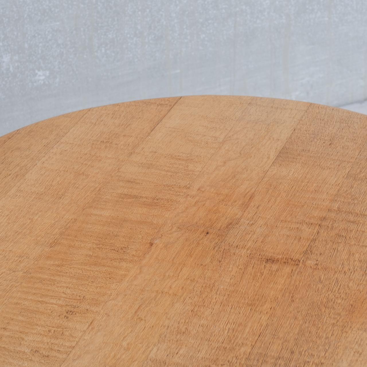blonde oak coffee table