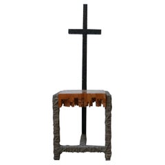 Brutalist Mid-Century Swedish Artist Sculpture Occasional Chair