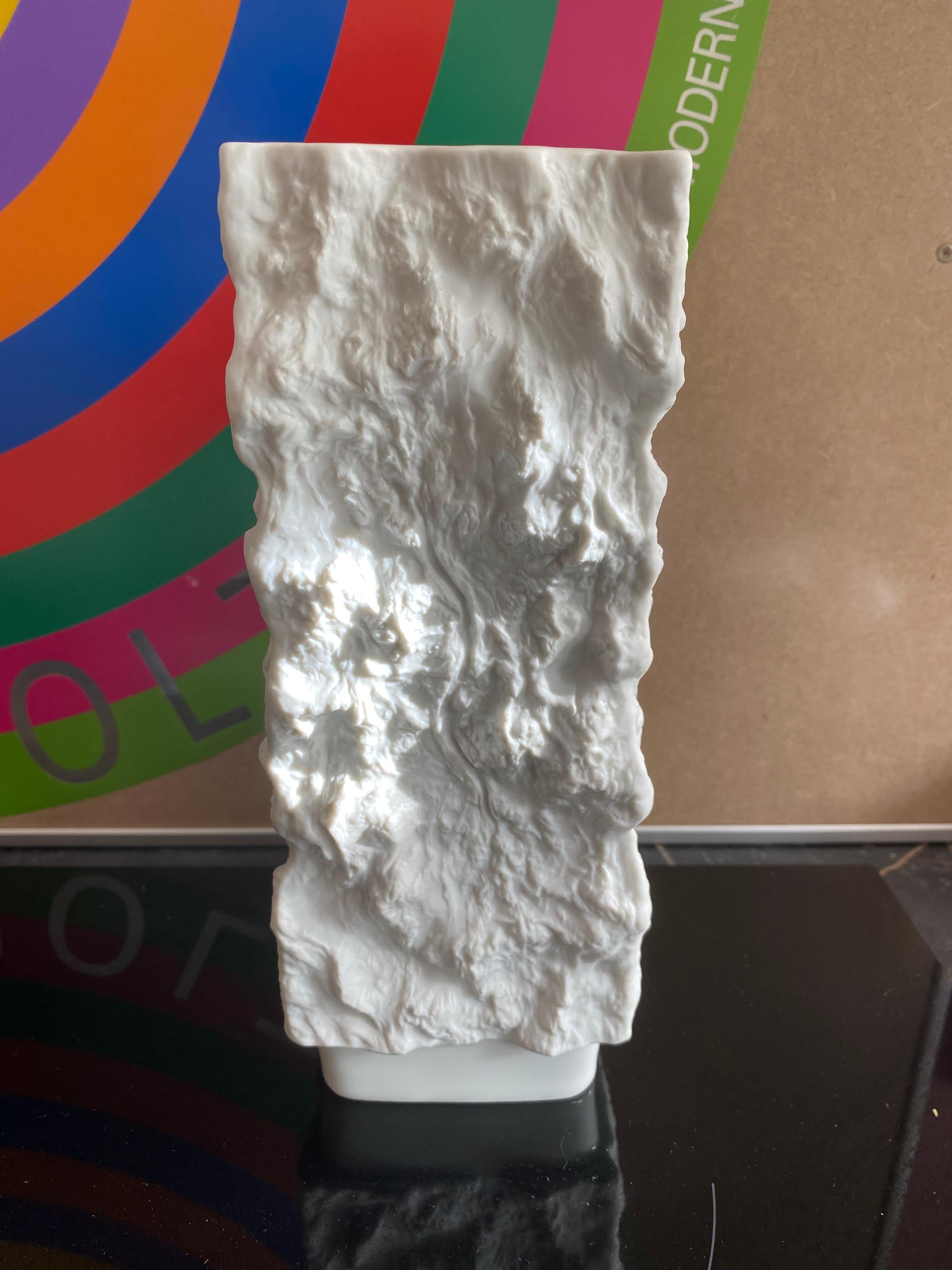 Ceramic Brutalist Mid Century Vase by Scherzer Germany For Sale