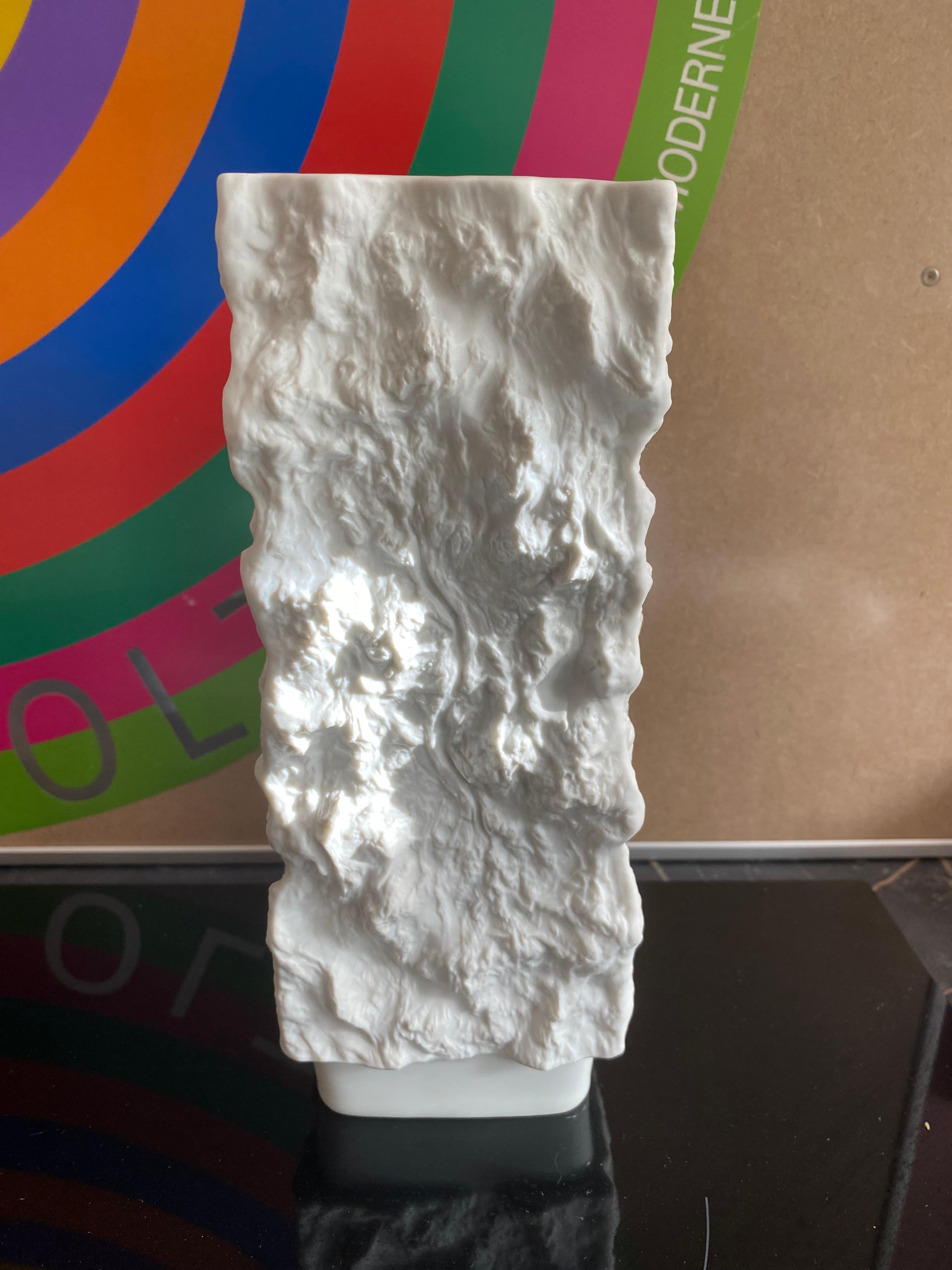 Brutalist Mid Century Vase by Scherzer Germany For Sale 1