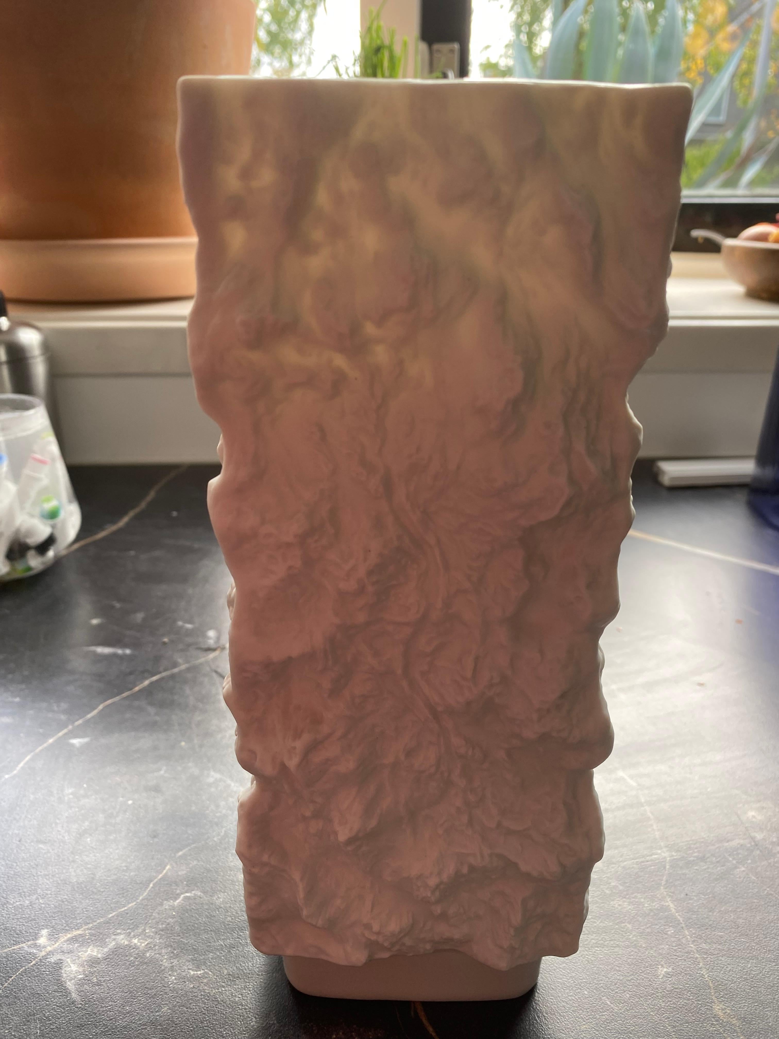Brutalist Mid Century Vase by Scherzer Germany For Sale 2