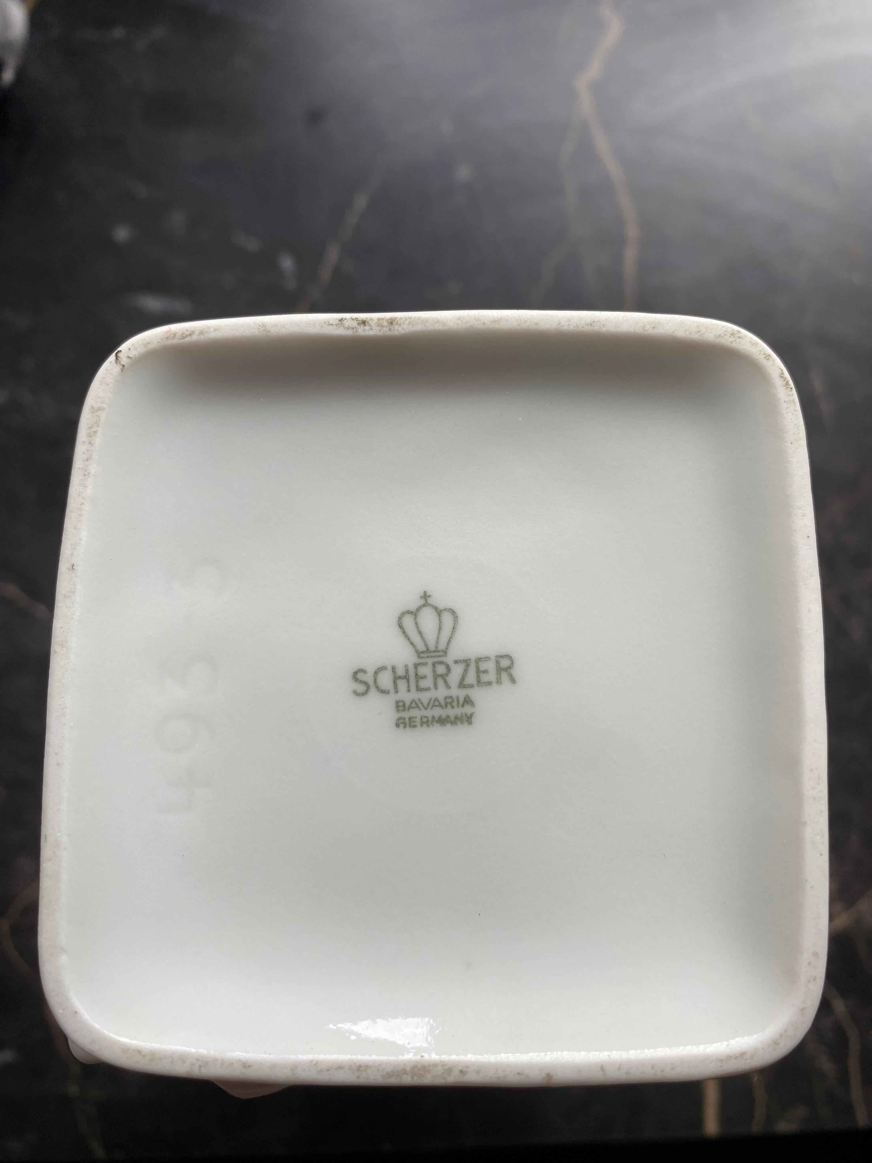 Brutalist Mid Century Vase by Scherzer Germany For Sale 3