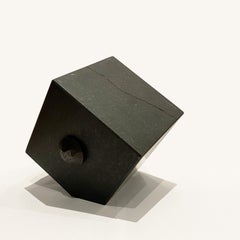 Brutalist Minimalist SA I Diabase Sculpture by Hiroshi Koyama, Japan, 1990s.