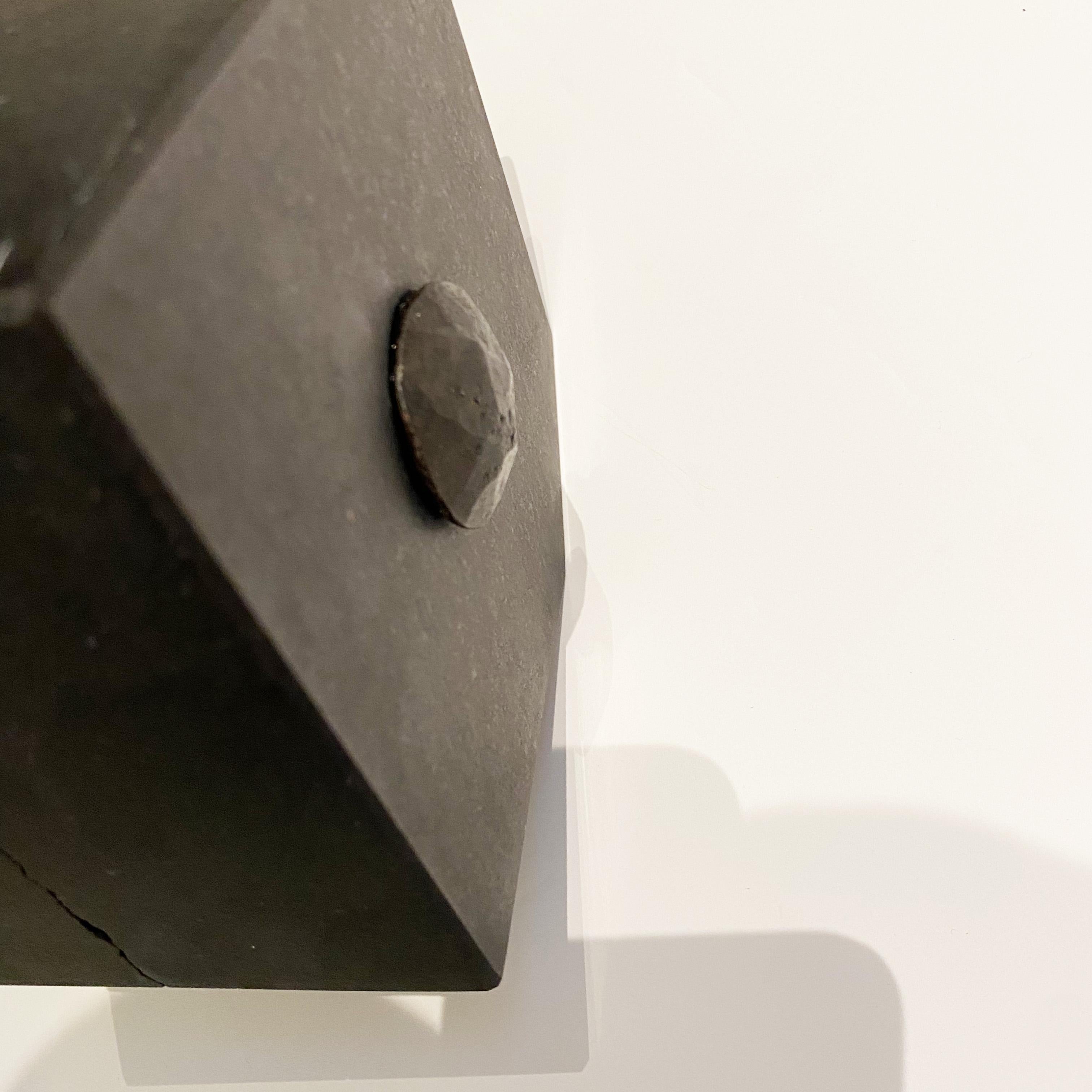 Scultura brutalista minimalista SA I Diabase di Hiroshi Koyama, Giappone, anni Novanta. in vendita 2