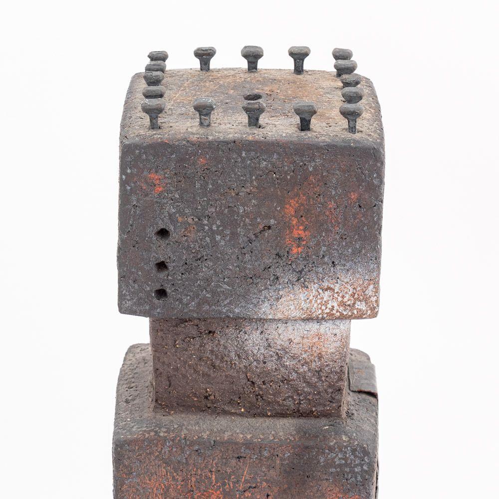 Brutalist Mixed Media Sculpture In Good Condition For Sale In Astoria, NY
