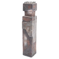 Brutalist Mixed Media Sculpture