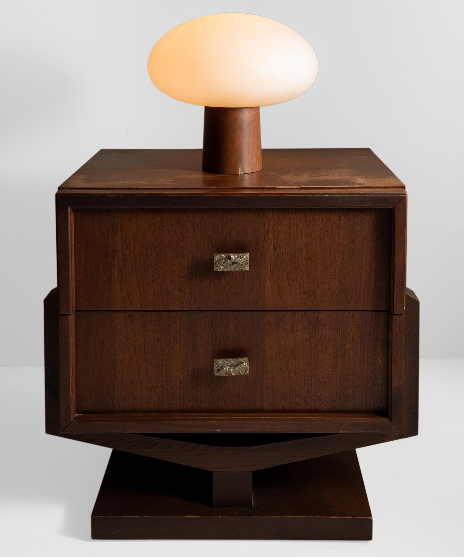 American Brutalist Nightstands