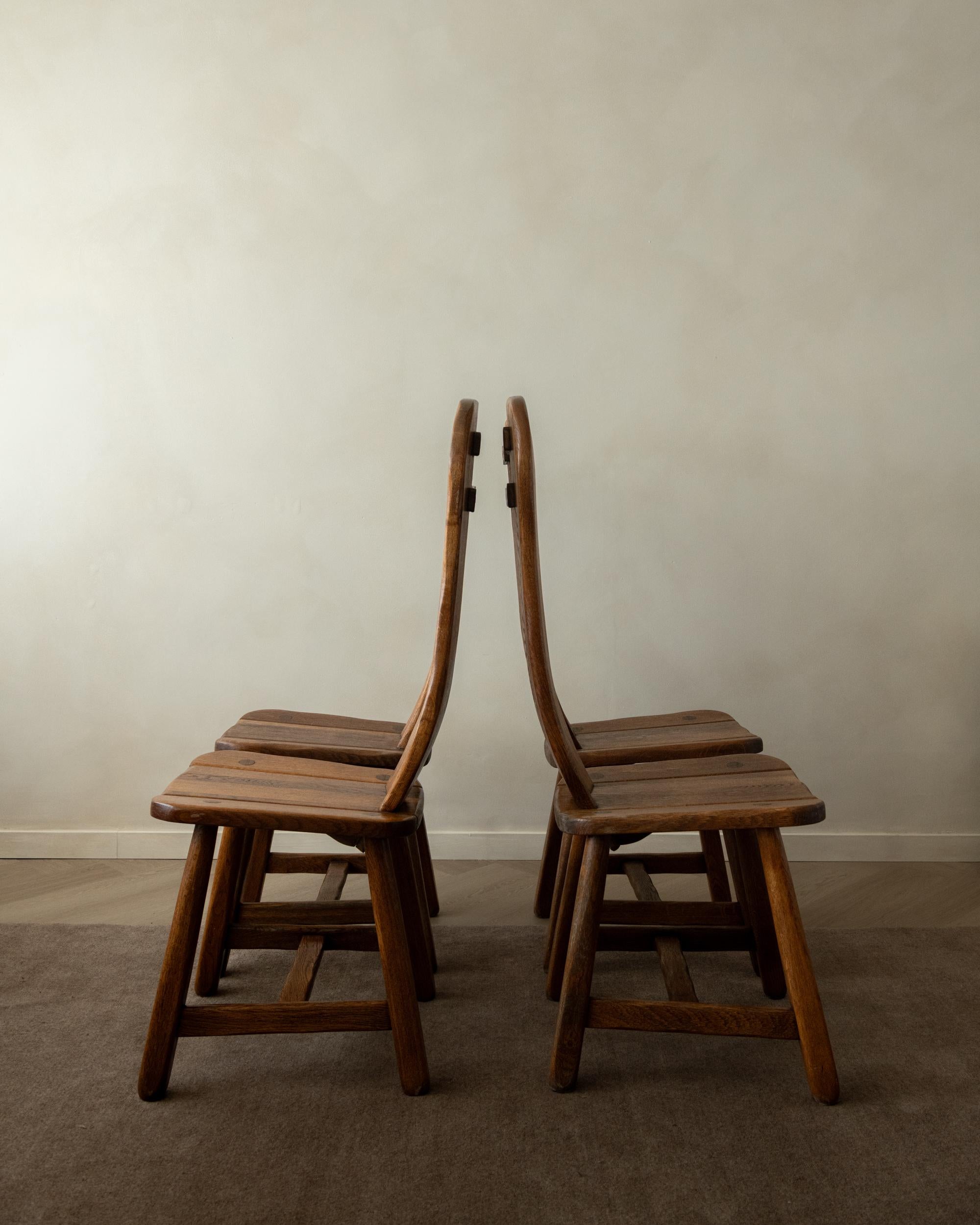 De Puydt Dining Room Chairs - 9 For Sale at 1stDibs