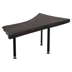 Brutalist Oak Side Table, c.1960