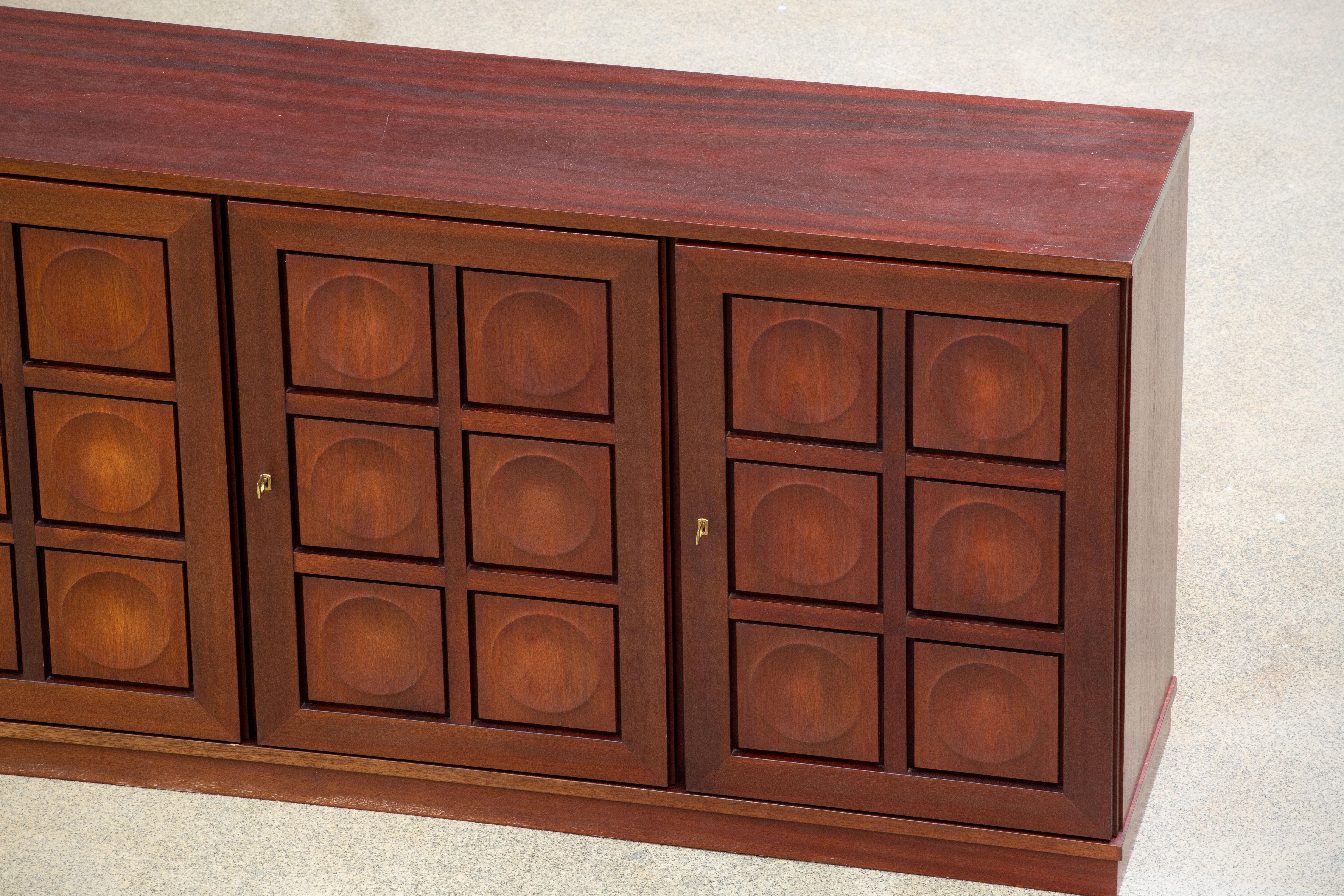 Brutalist Oak Sideboard, 1970s 11