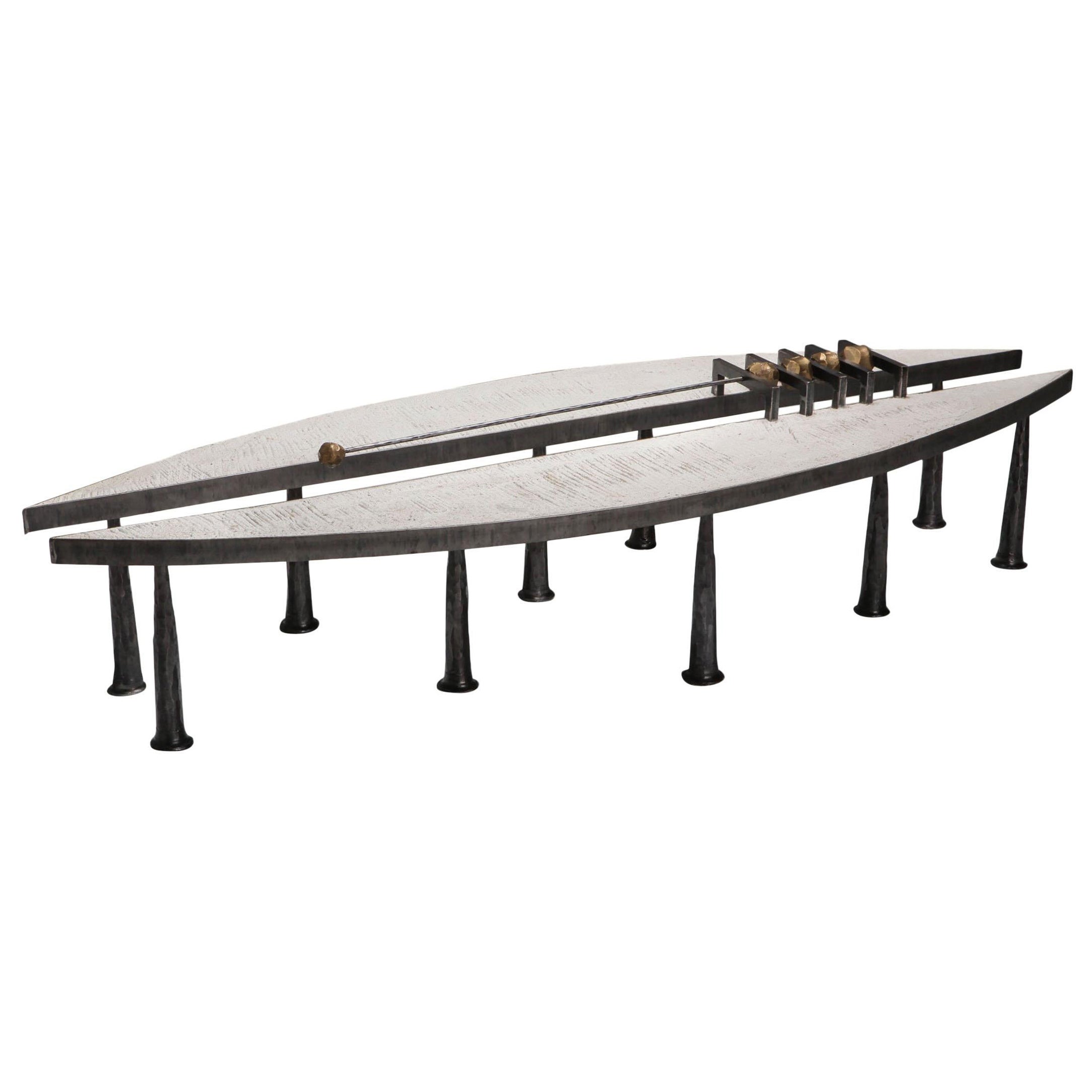 Brutalist One-of-a-kind Coffee Table by Thomas Serruys