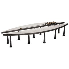 Table basse brutaliste unique en son genre de Thomas Serruys