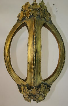 Brutalist Organic Chandelier by Tom Greene for Feldman Lighting, 1960s