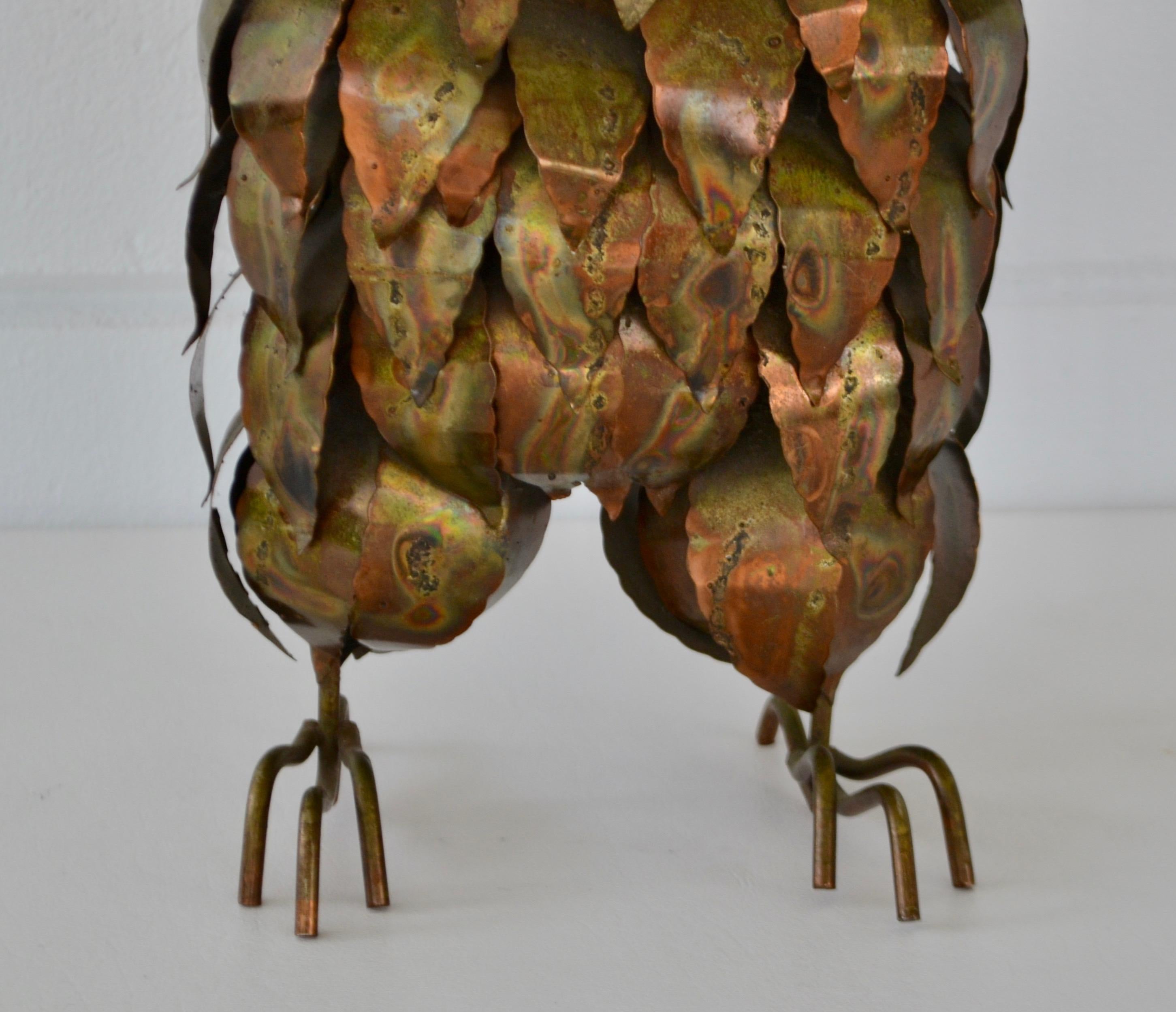 Brutalist Owl Form Sculpture For Sale 2