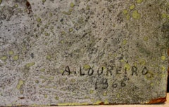 Brutalist Painting Armando Loureiro (Portugal 1931-)