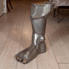 Brutalist "Patchwork" Foot Sculpture