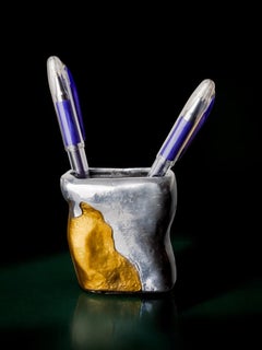 Portalápices brutalista de Arte3, 1980, España