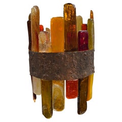 Brutalist Pendant by Felipe Delfinger (Derflingher) for Feders, Mexico, 1960s