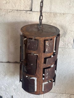 Brutalistische Pendelleuchten, CIRCA 1960