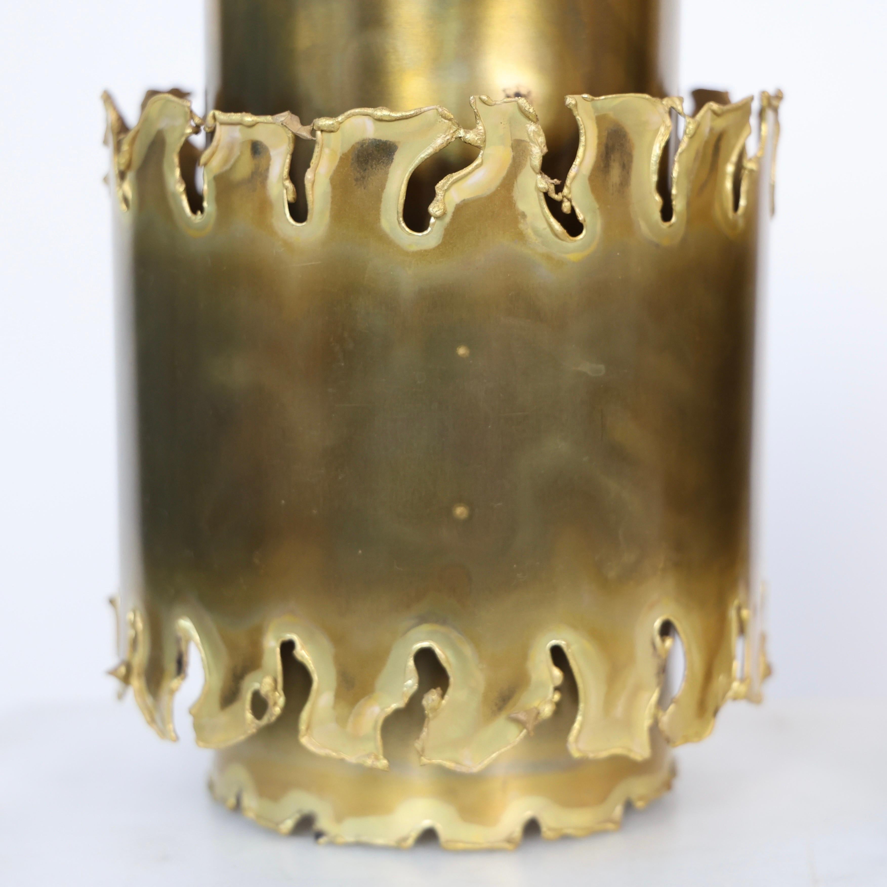 Brutalist Pendant Lights Trio by Holm Sorensen, 1960s, Denmark For Sale 1