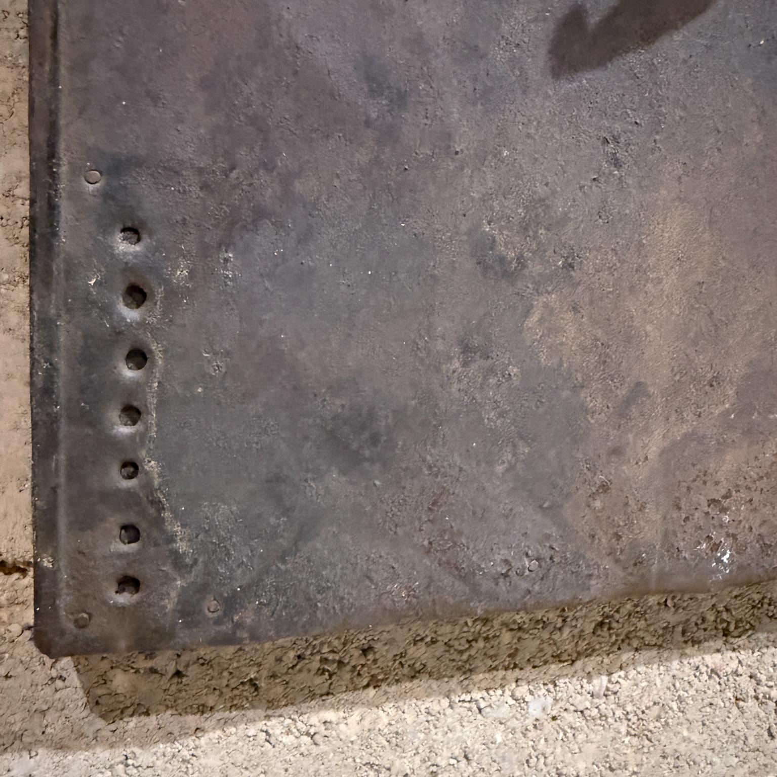 Brutalist Perforated Metal Relief Wall Art 4