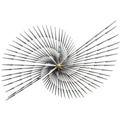 Pinwheel Sunburst Sculpture by Ron Schmidt For Sale at 1stdibs