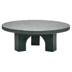 Brutalist Polystone Coffee Table, Europe 20th Century