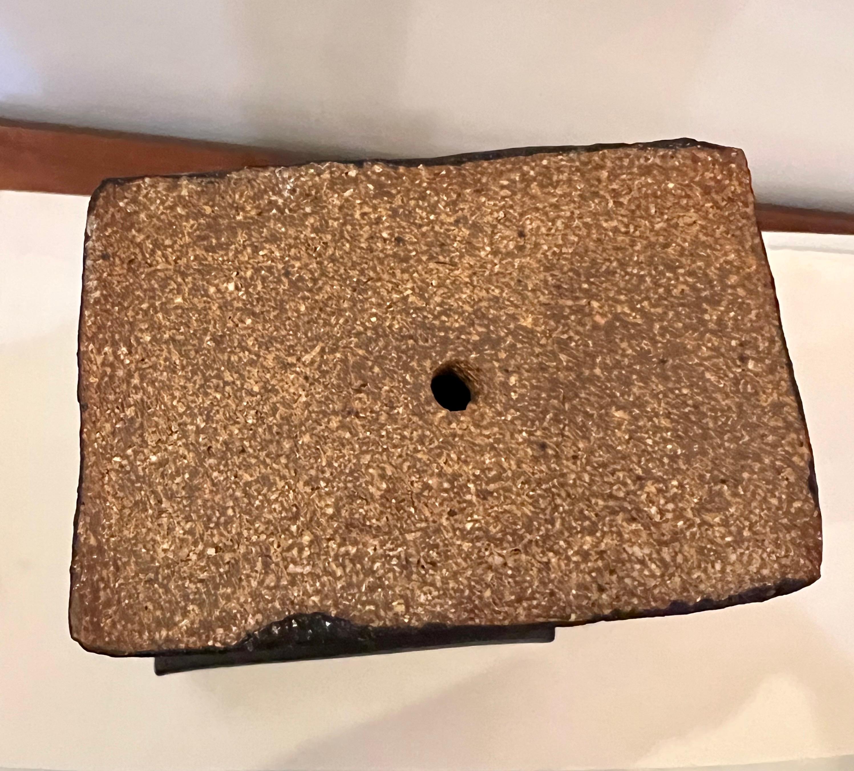 Brutalist Post Modern Ceramic Sculpture For Sale 1