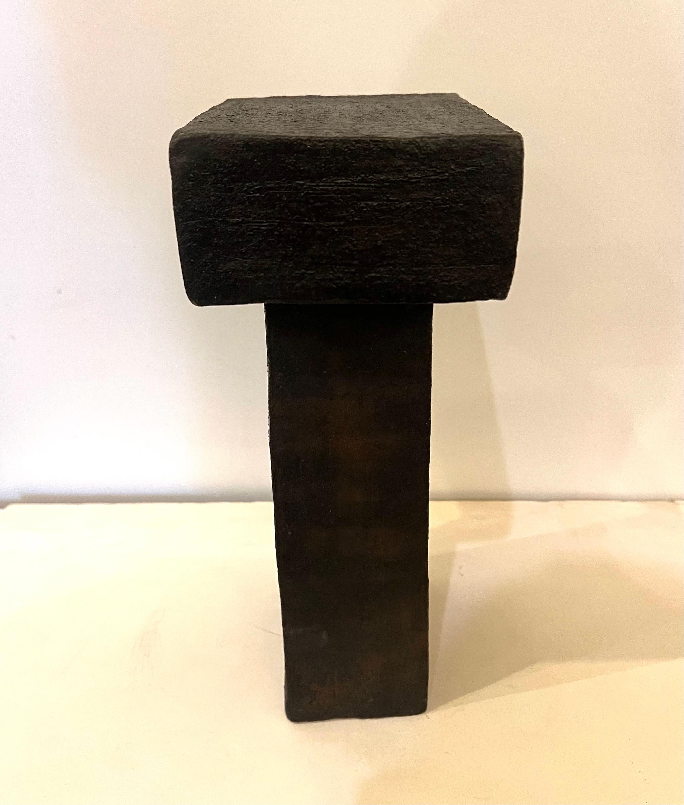 Brutalist Post Modern Ceramic Sculpture For Sale 2