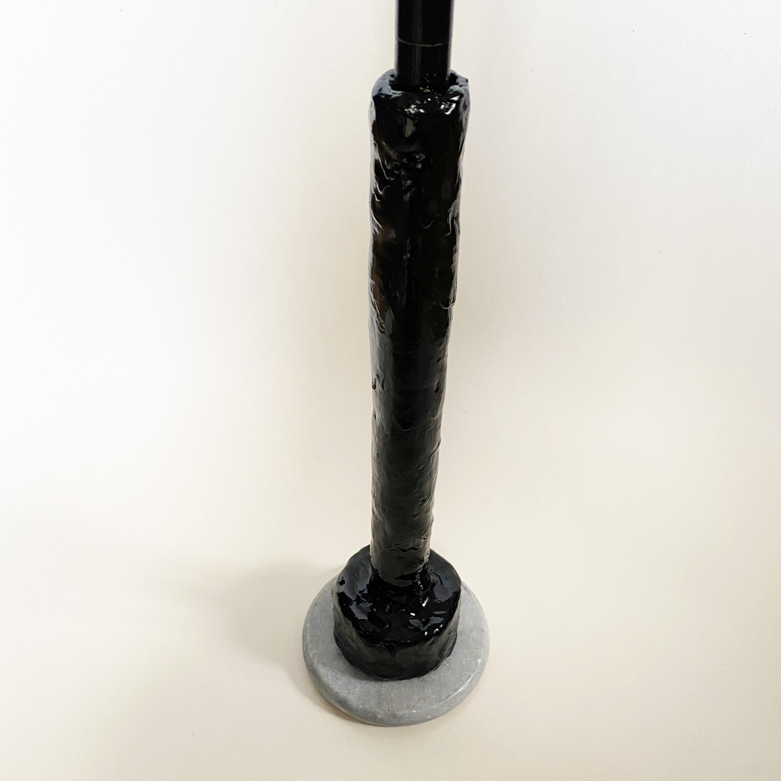Brutalist Postmodern Candlestick by Jonathan Christian, France, 2024. In Excellent Condition For Sale In Lille, FR