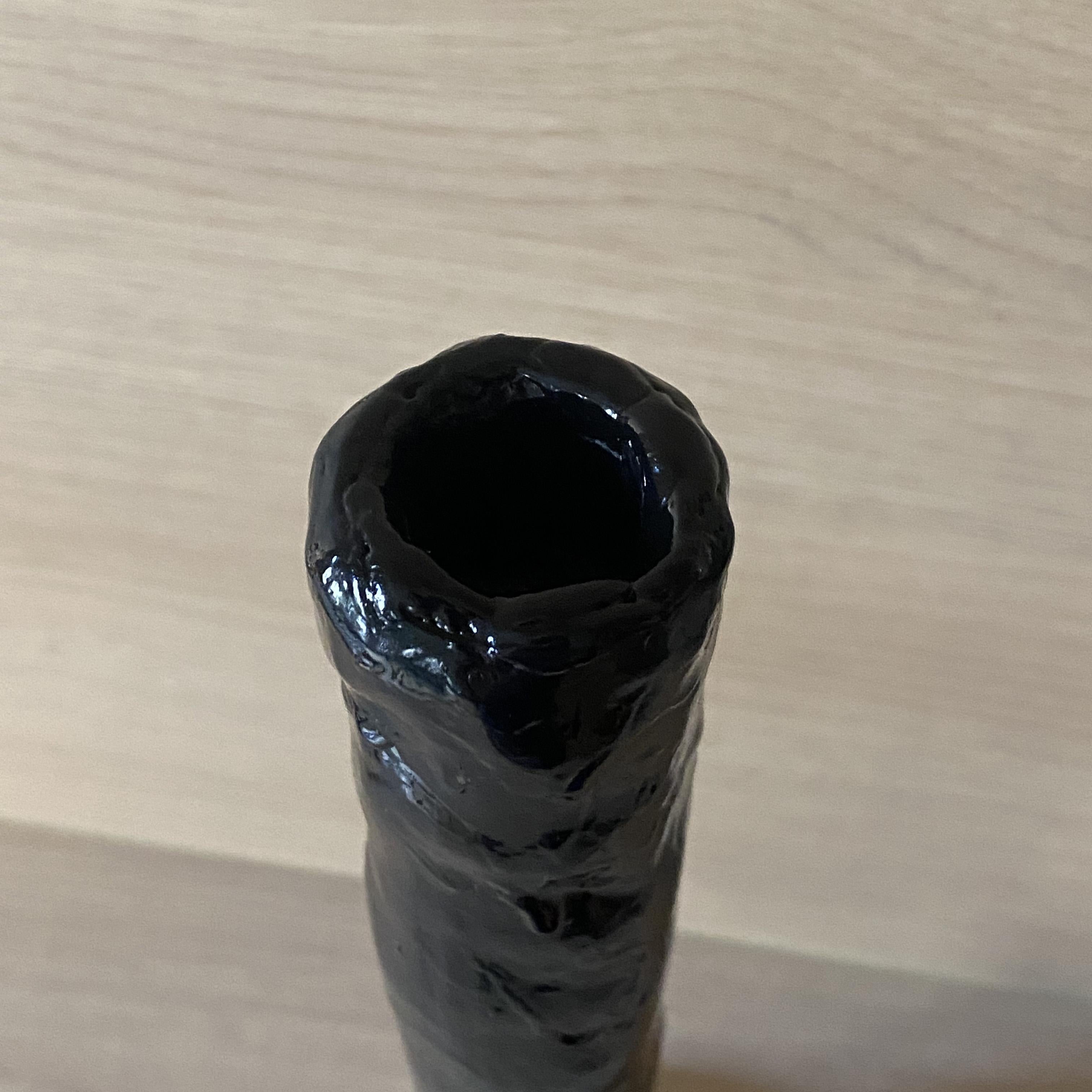Brutalist Postmodern Candlestick by Jonathan Christian, France, 2024. For Sale 1