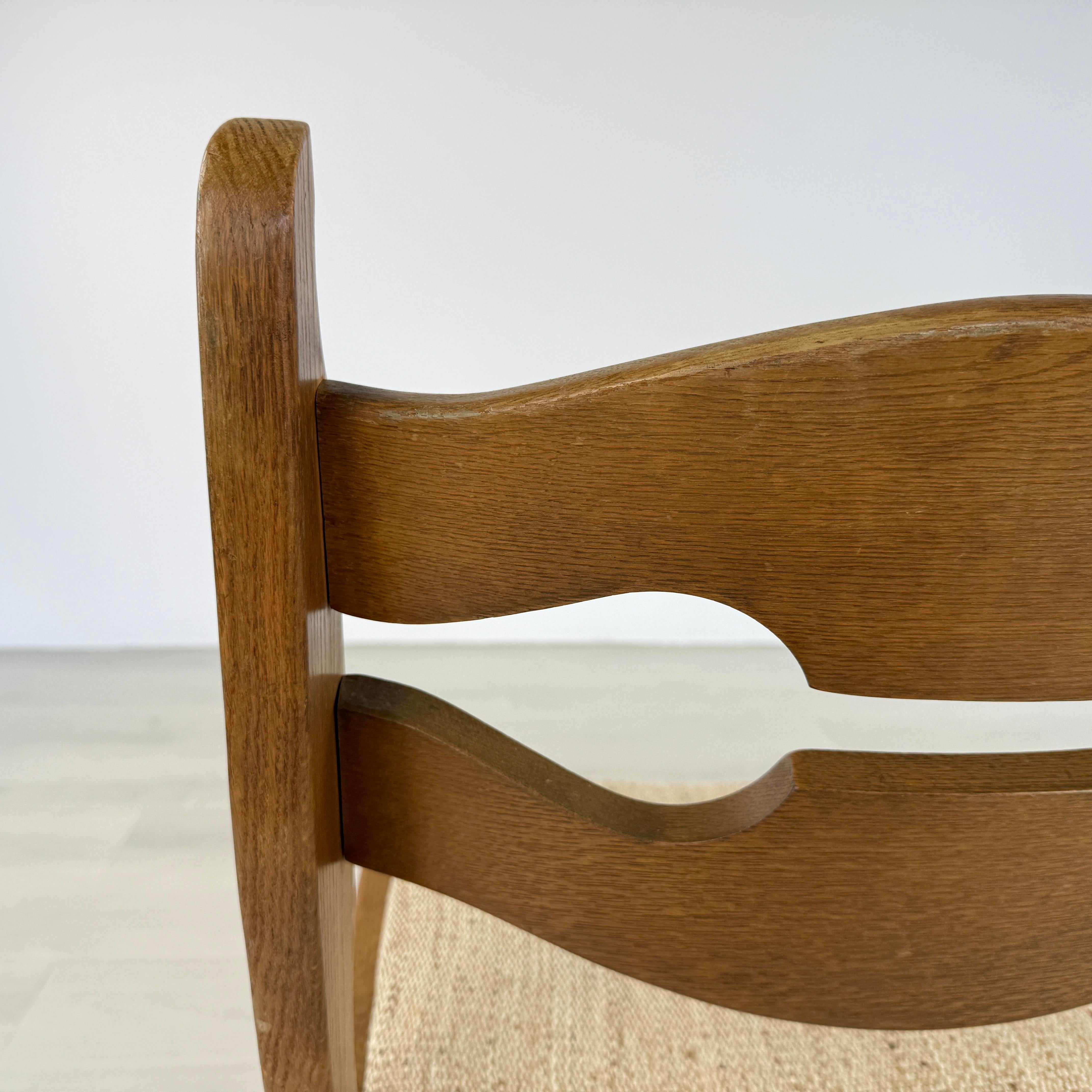 Brutalist Razor Blade Dining Chairs – Set of 4 For Sale 5