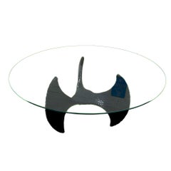 Base de mesa de centro de resina Brutalista de Universal Statuary Corp , 1970