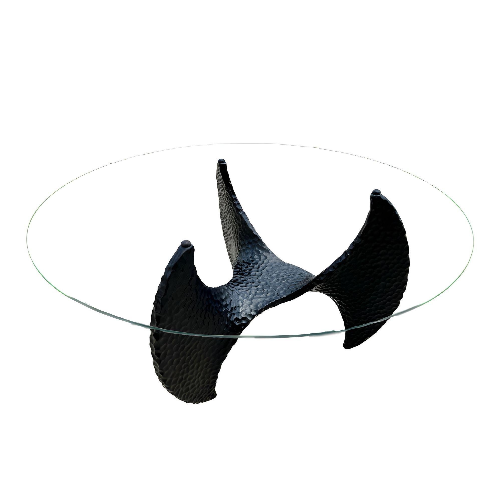 American Brutalist Resin Coffee Table Base by Universal Statuary Corp , 1970 For Sale