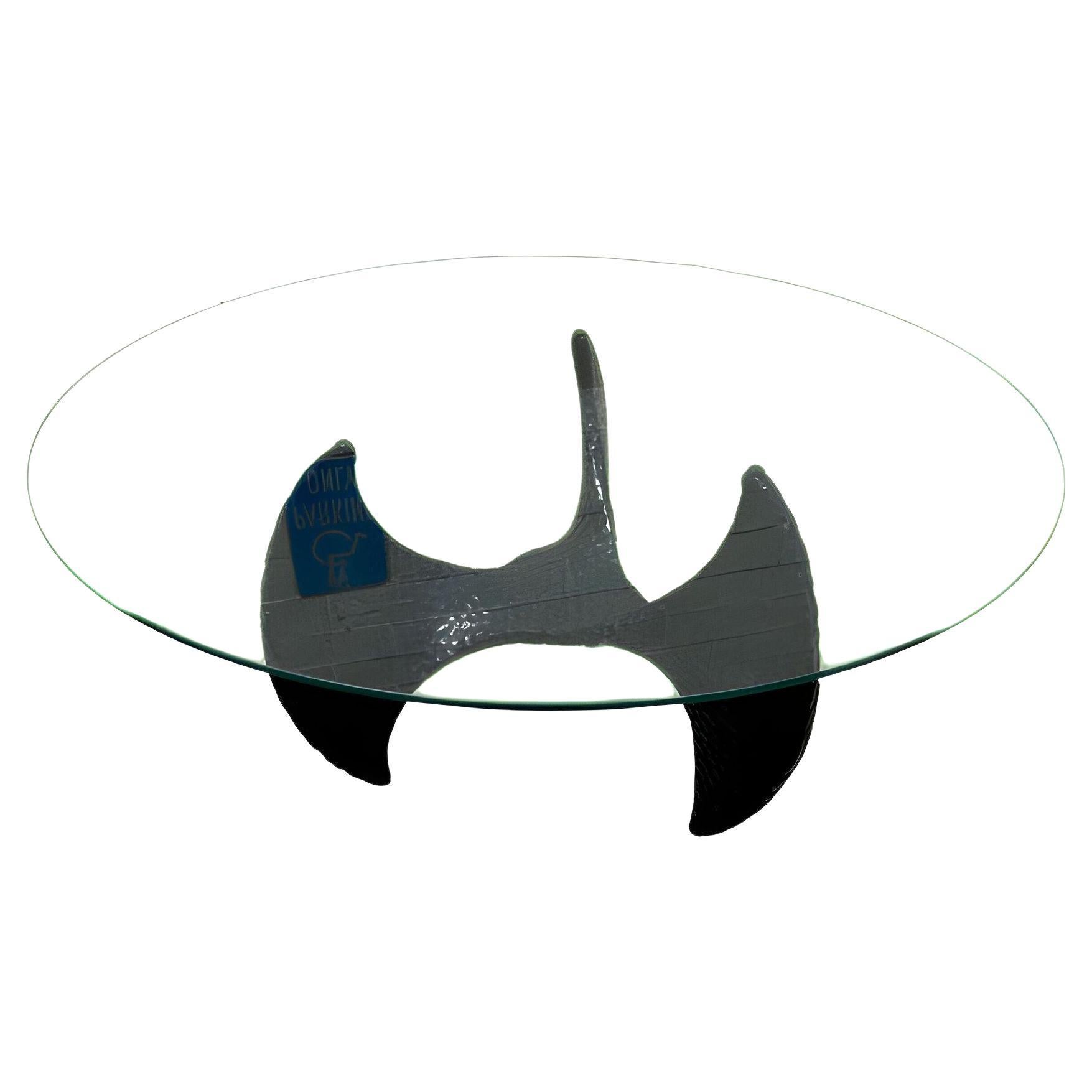 Brutalist Resin Coffee Table Base by Universal Statuary Corp , 1970 For Sale