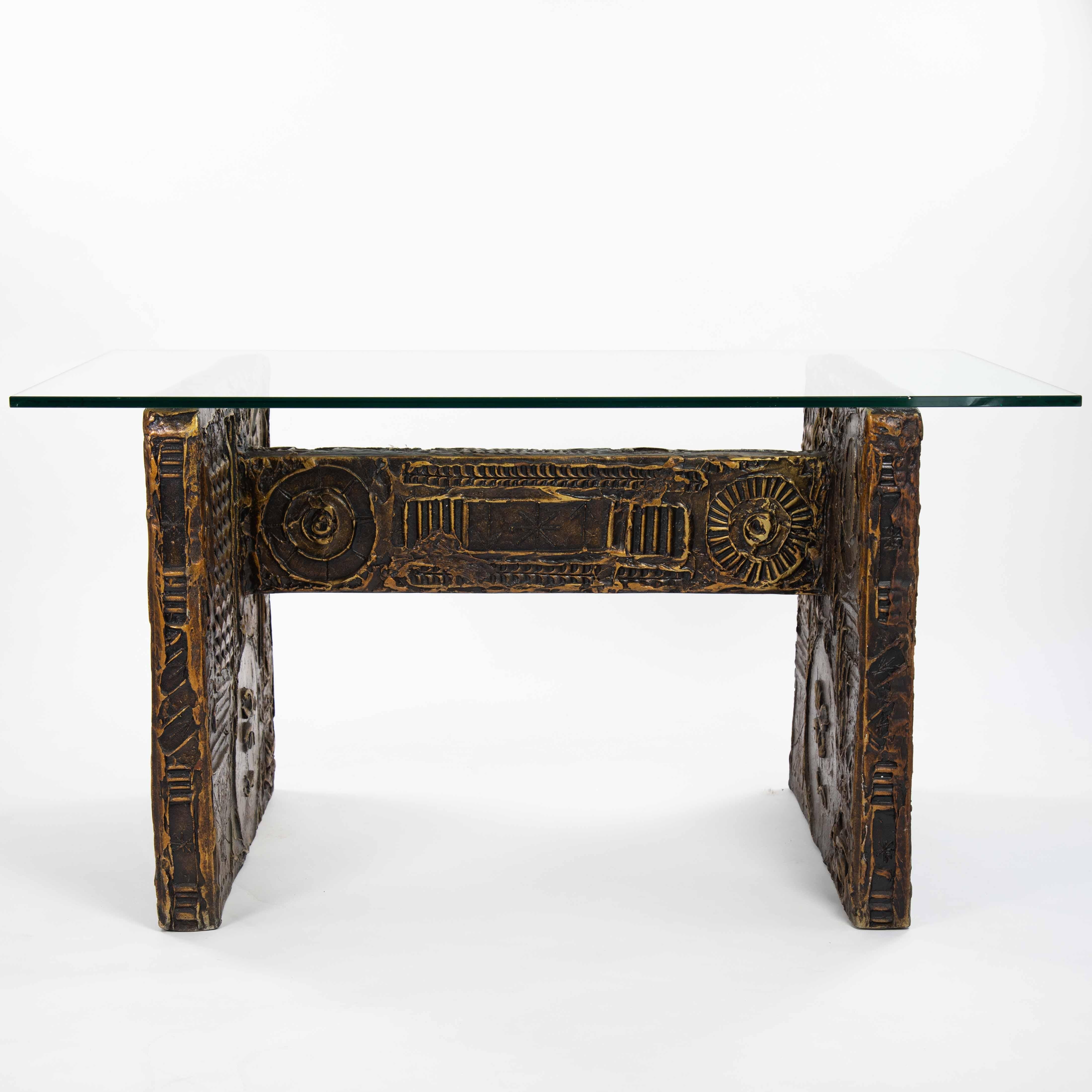 American Brutalist Resin Dining Table GOOP by Adrian Pearsall for Craft Associates 1970s