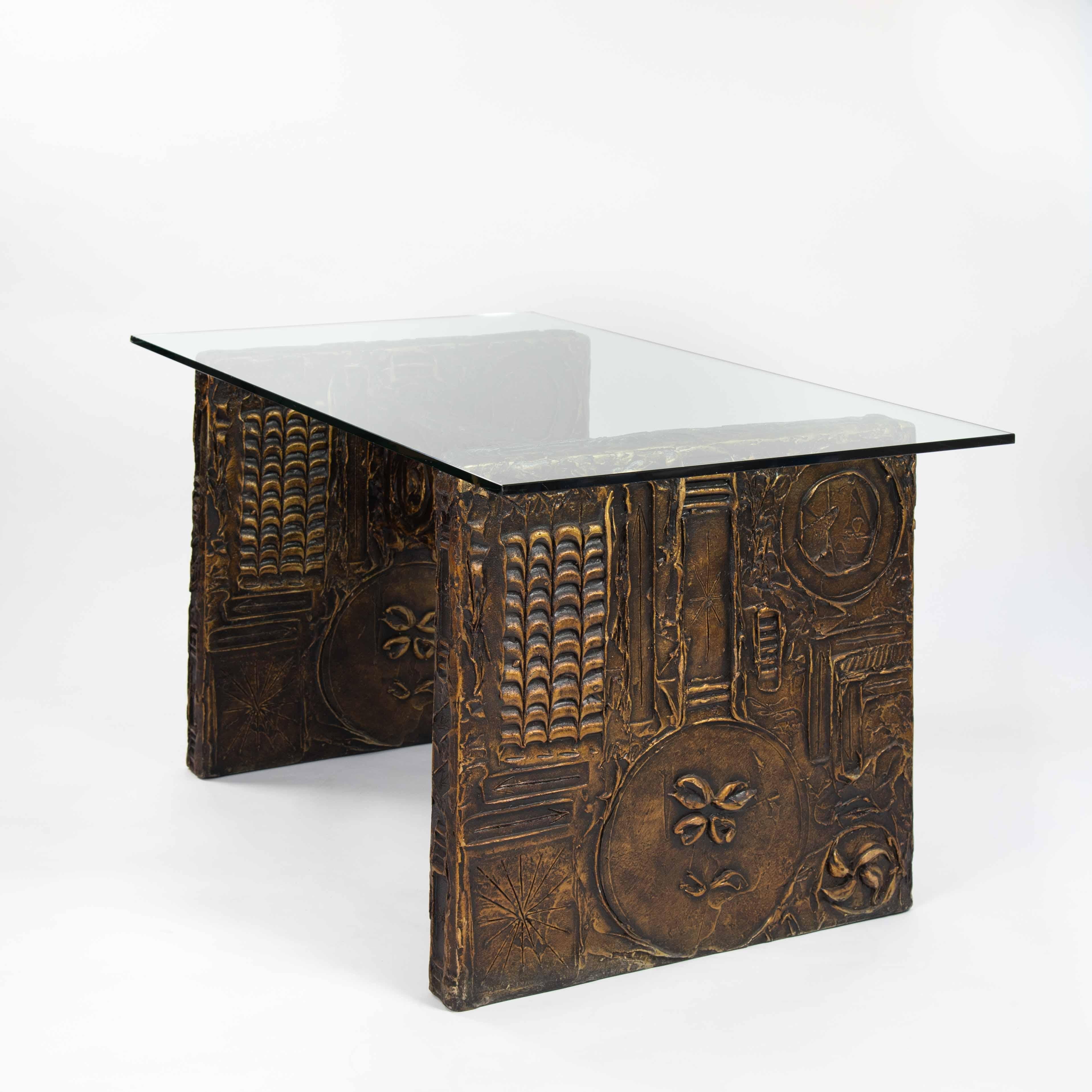 Late 20th Century Brutalist Resin Dining Table GOOP by Adrian Pearsall for Craft Associates 1970s
