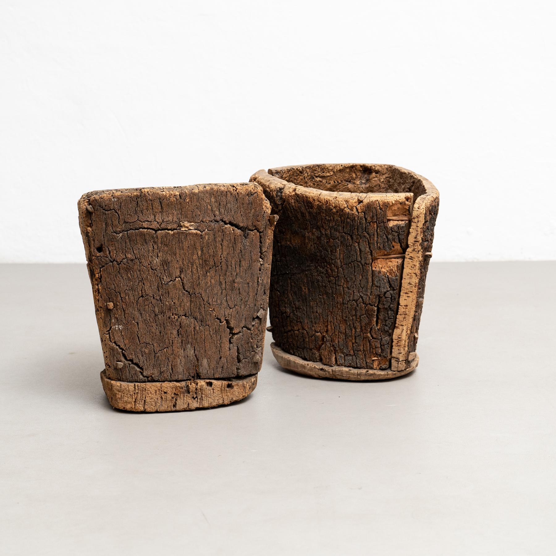 cubos de corcho