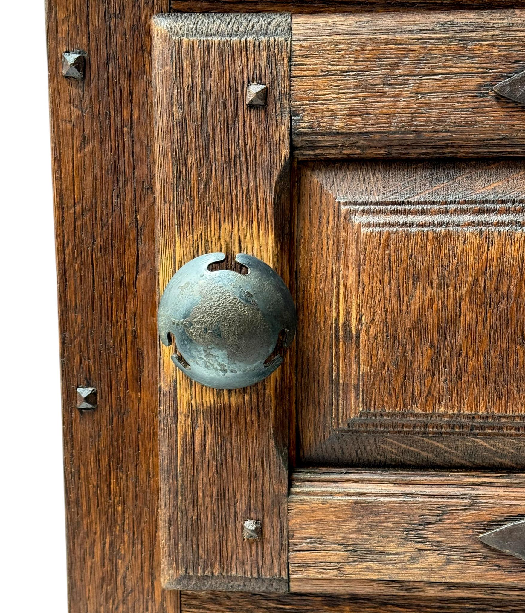 Brutalist Rustic Wabi Sabi Cupboard, 1970s For Sale 2